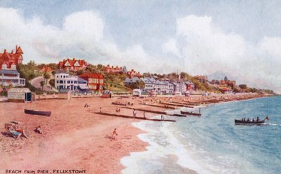 Strand vom Pier, Felixstowe von Alfred Robert Quinton